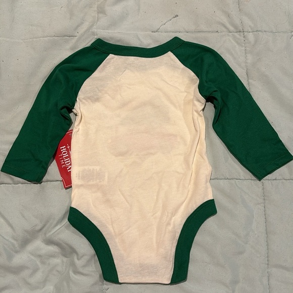 Holiday Time Baby and Toddler Long Sleeve Raglan
Christmas Bodysuit - Picture 2 of 2